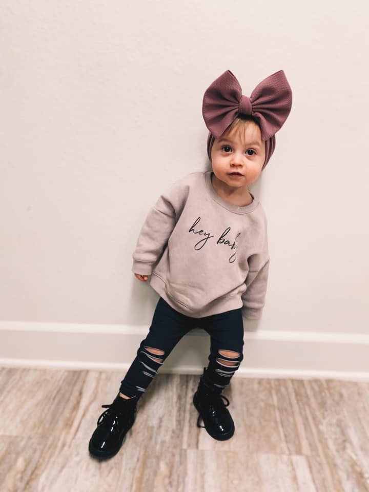 Distressed Front Baby Leggings - Baby Clothing