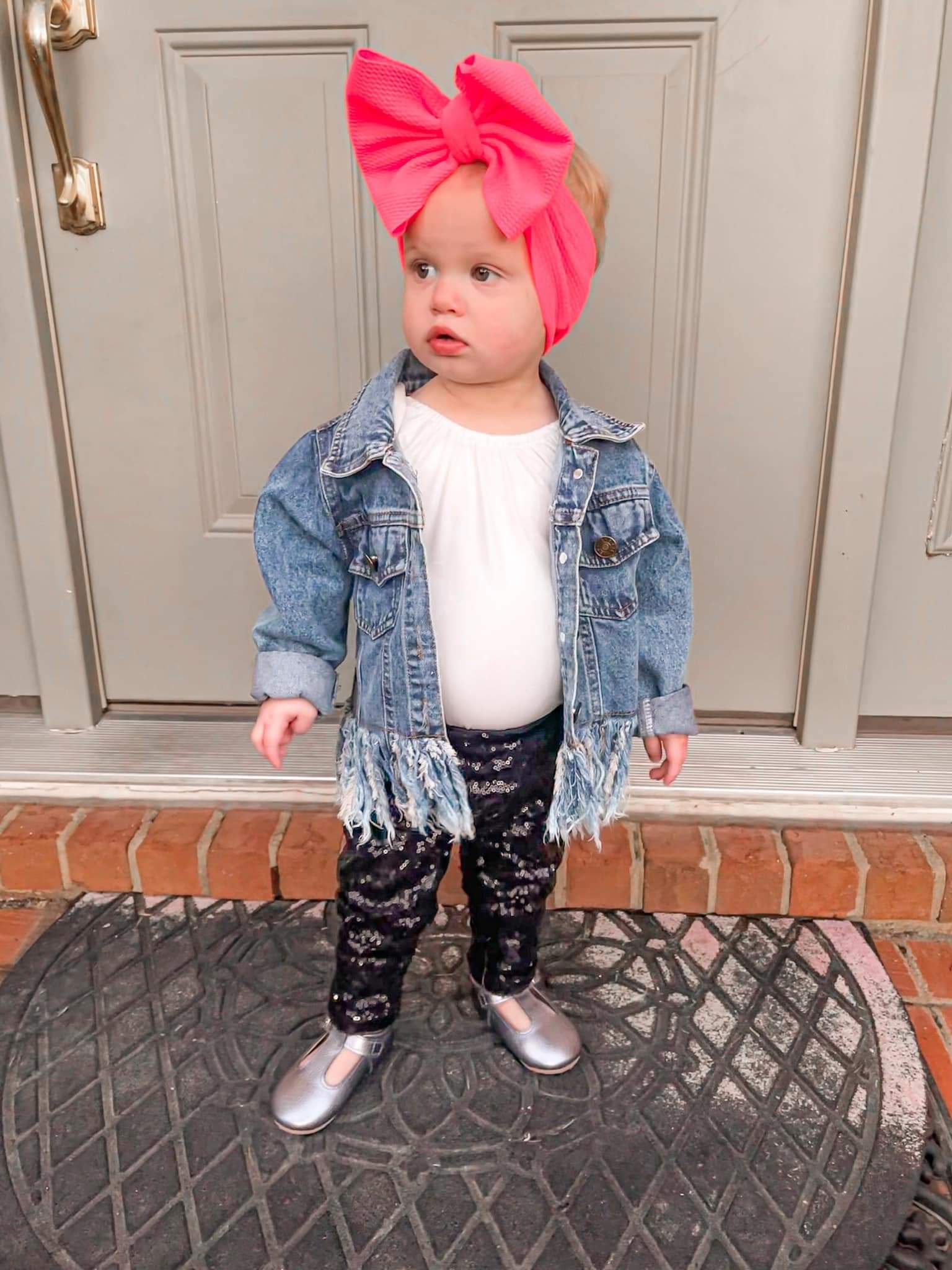 Distressed Front Baby Leggings - Baby Clothing